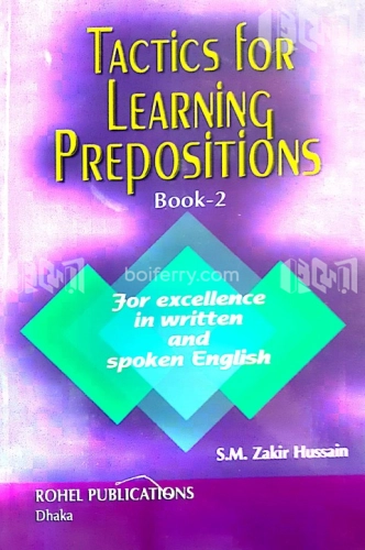 Tactics for Learning Prepositions (Books-2 ) - Prepositions(2)