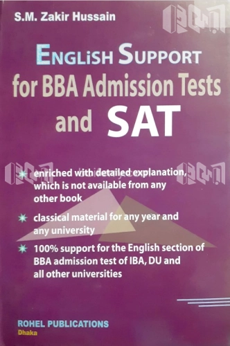 English Support for BBA Admission Tests and SAT