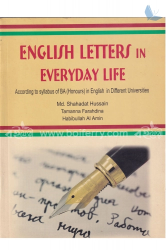 English Letters in everyday life