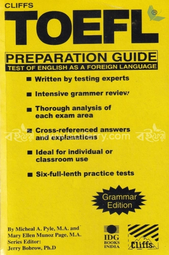 Cliffs TOEFL Preparation Guide