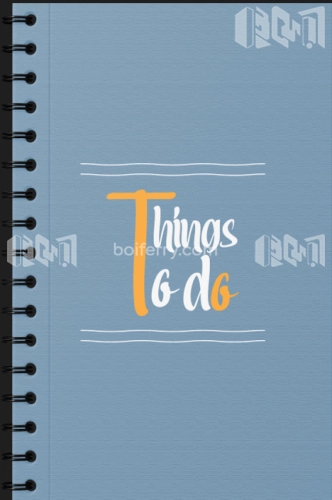 Things To Do Diary