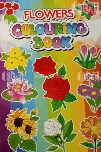 Flowers -Colouring Book